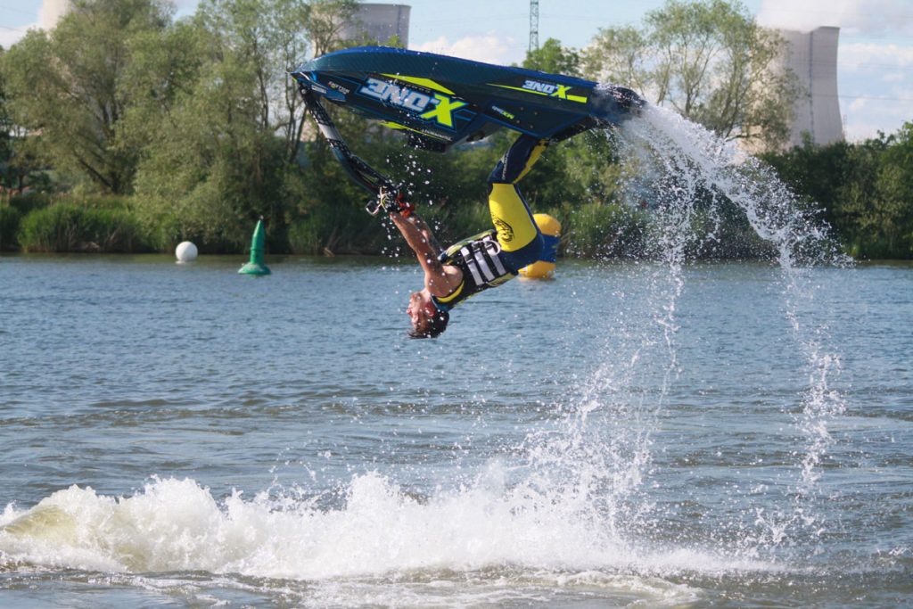 Photographie sportive P1 Jet Cross World tour championnat du monde de jet-ski à bras Jet-ski accrobatique Nautic’Ham