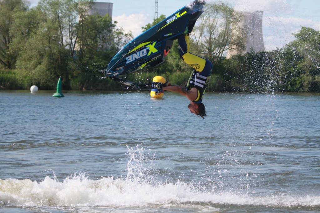 Photographie sportive P1 Jet Cross World tour championnat du monde de jet-ski à bras Jet-ski accrobatique Nautic’Ham
