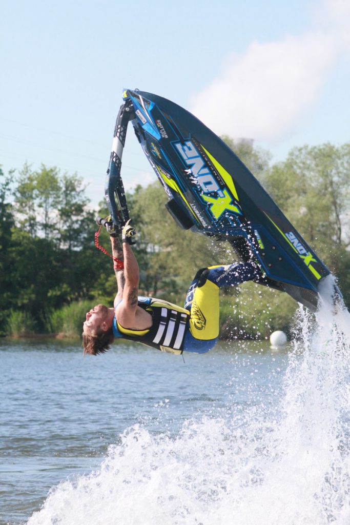Photographie sportive course P1 Jet Cross World tour championnat du monde de jet-ski à bras Nautic’Ham