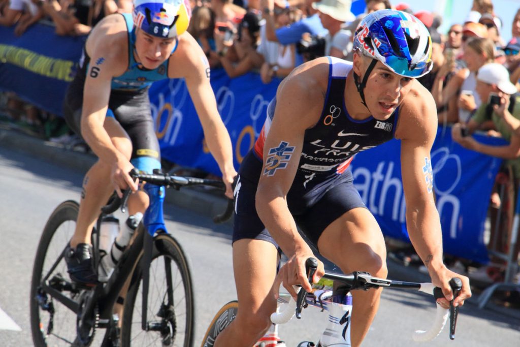 Photographie sportive triathlon vélo Luis World Triathlon Series WTS Final Lausanne Suisse