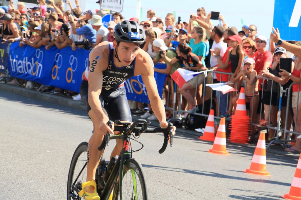 Photographie sportive triathlon vélo Le Corre World Triathlon Series WTS Final Lausanne Suisse