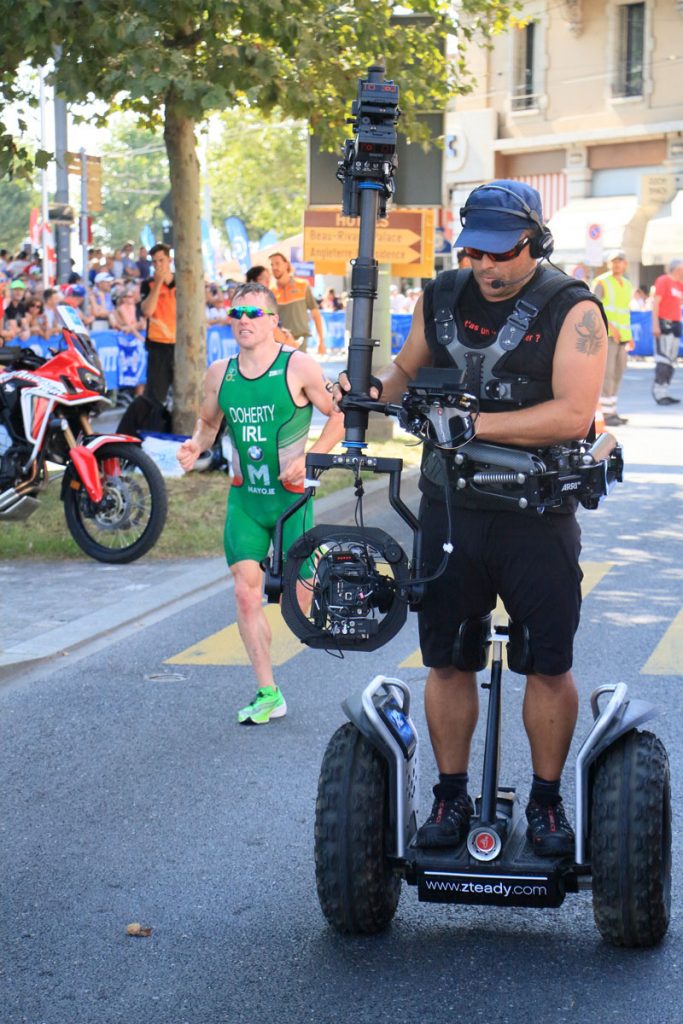 Photographie sportive triathlon course à pied Doherty World Triathlon Series WTS Final Lausanne Suisse