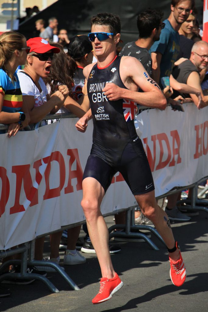 Photographie sportive triathlon course à pied Brownlee World Triathlon Series WTS Final Lausanne Suisse
