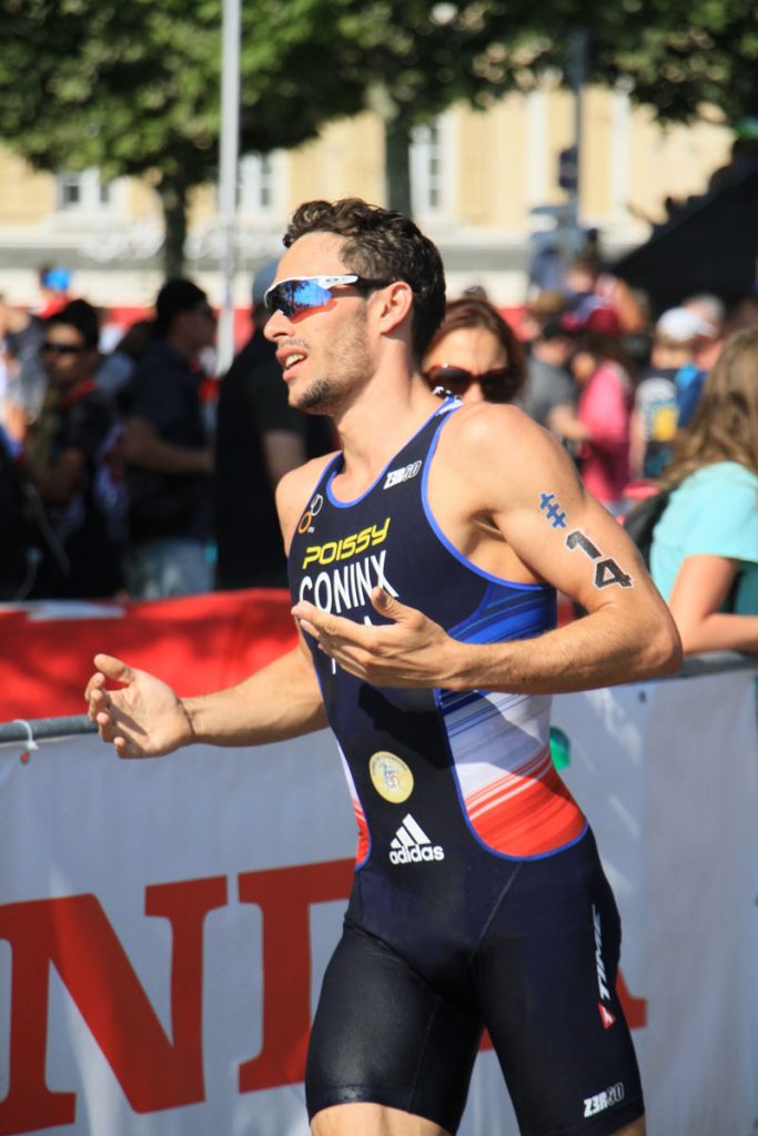 Photographie sportive triathlon course à pied Coninx World Triathlon Series WTS Final Lausanne Suisse