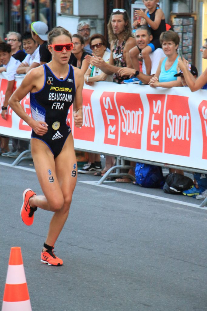 Photographie sportive triathlon course à pied Beaugrand World Triathlon Series WTS Final Lausanne Suisse