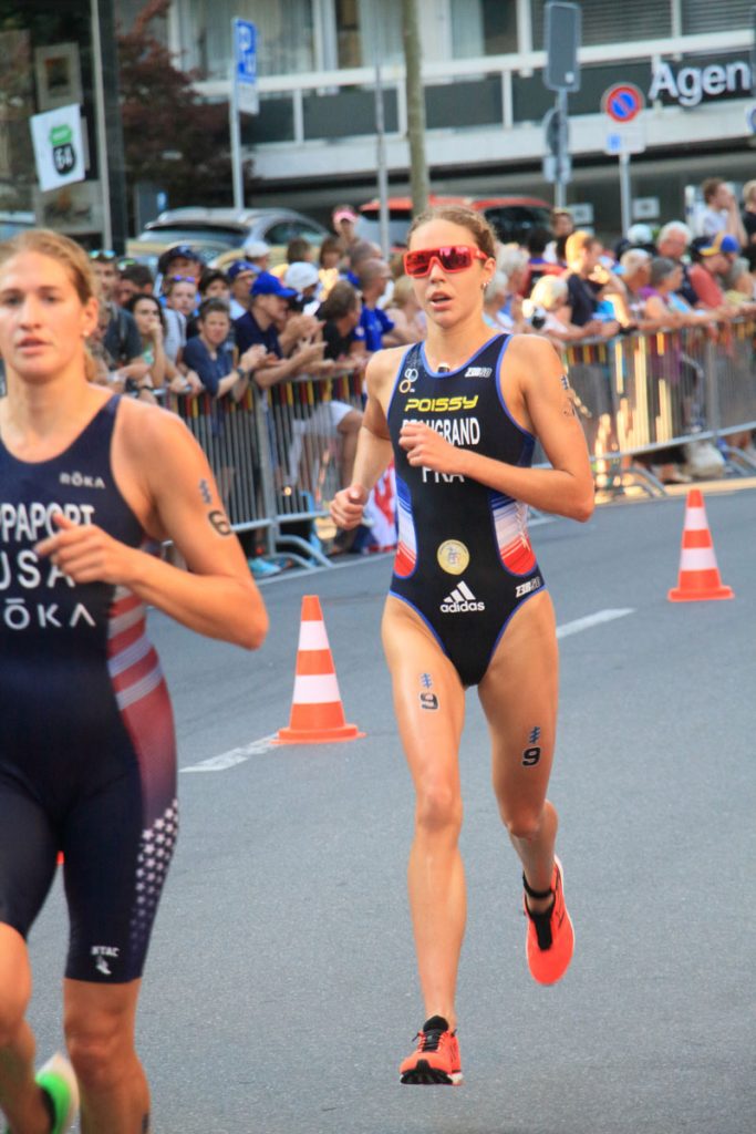Photographie sportive triathlon course à pied Beaugrand World Triathlon Series WTS Final Lausanne Suisse
