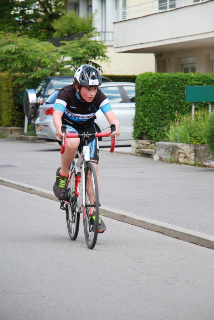 Photographie sportive triathlon Thionville duathlon enfants vélo